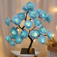 Thumbnail for Bedroom Room Rose Tree Lamp Decoration