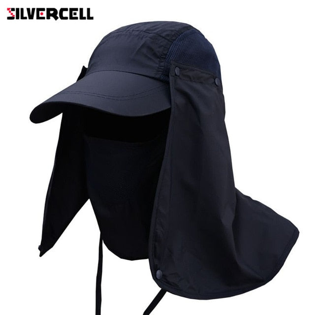 OUTDOOR SPORT VISOR CAP - WEAR IT SEVERAL DIFFERENT WAYS