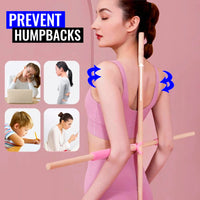 Thumbnail for PosturePilot - Back Straightener Posture Corrector Yoga Stick