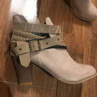 Thumbnail for Buckle Strap Ankle Boots