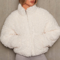 Thumbnail for Winter Fluffy Fleece Coat