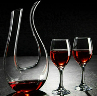 Thumbnail for Crystal Wine Decanter Bottle