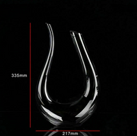 Thumbnail for Crystal Wine Decanter Bottle