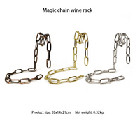 Thumbnail for Magic Iron Chain Wine Bottle Holder