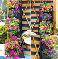 Thumbnail for NEW DESIGN Vertical Hanging Garden Planter Flower Pots