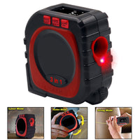 Thumbnail for 3 in 1 Laser Measuring Tape W/ Roll Cord