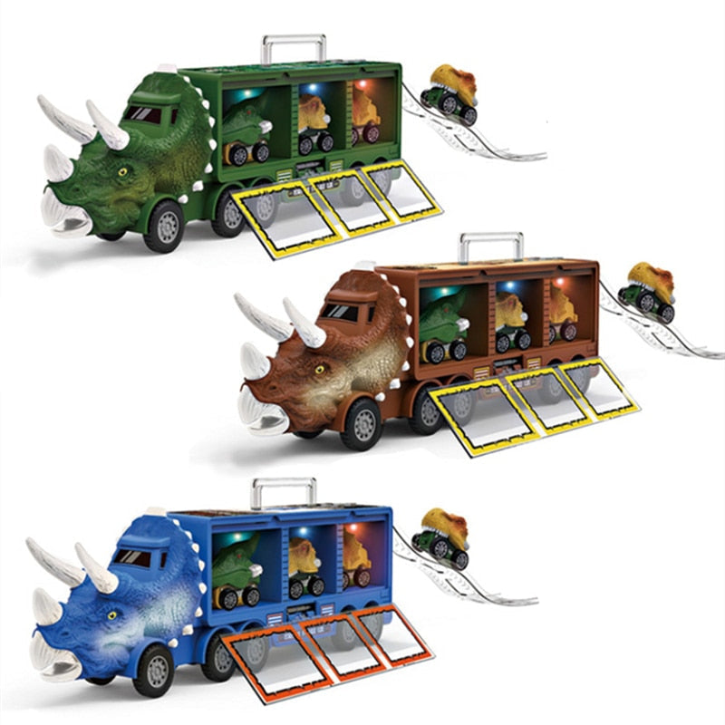 DINOSAUR TRANSPORT TOY CAR