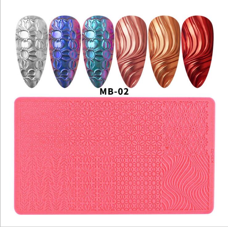 4D Sculpture Nail Art Mold Set