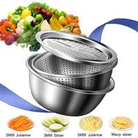 Thumbnail for 3-IN-1 STAINLESS STEEL DRAIN BASKET