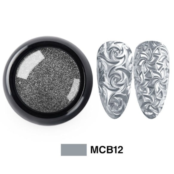 4D Sculpture Nail Art Mold Set