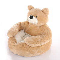 Thumbnail for TEDDYLOUNGE - SUPER SOFT WARM CUTE BEAR HUG PET BED