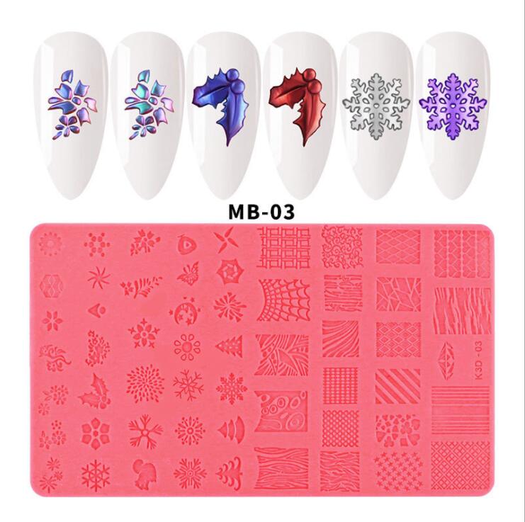 4D Sculpture Nail Art Mold Set