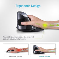 Thumbnail for ERGONOMIC VERTICAL WIRELESS MOUSE