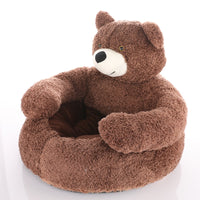 Thumbnail for TEDDYLOUNGE - SUPER SOFT WARM CUTE BEAR HUG PET BED