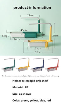 Thumbnail for Telescopic Sink Storage Rack