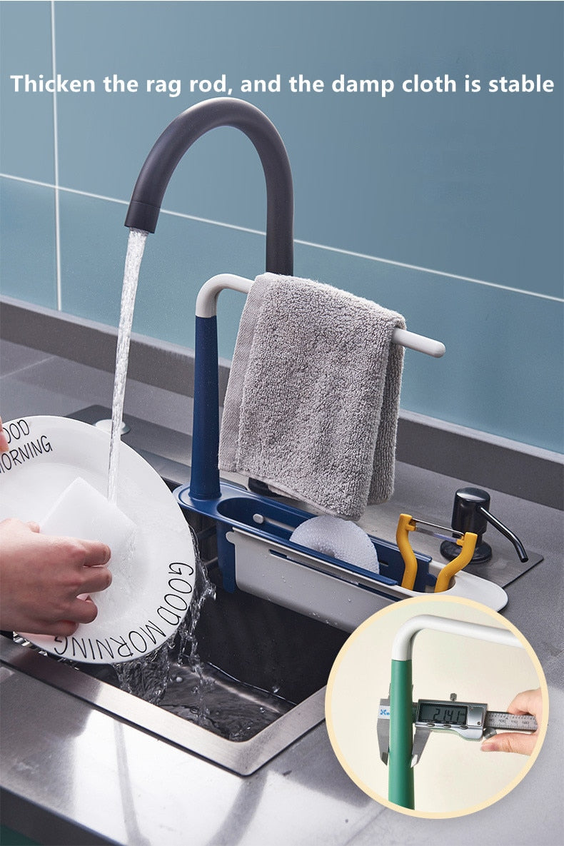 Telescopic Sink Storage Rack