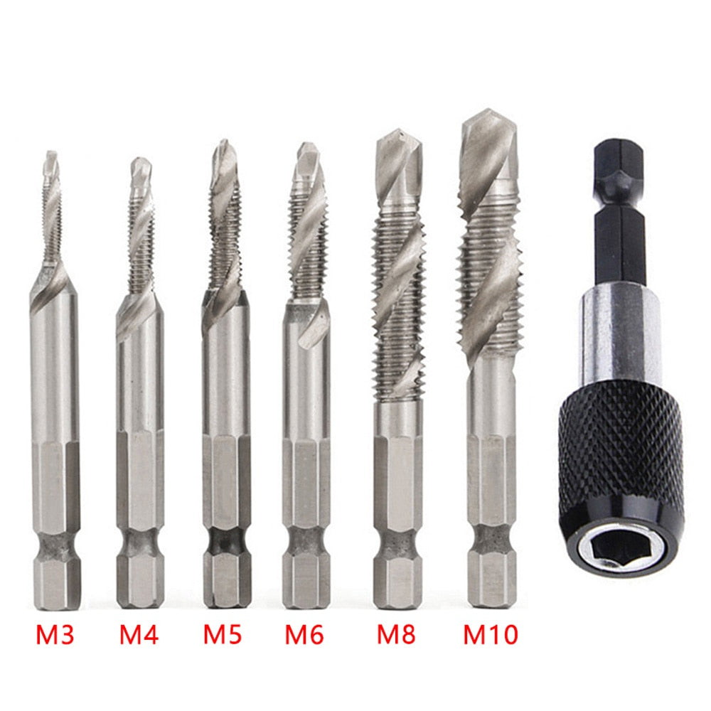 6Pcs Tap Drill Bits