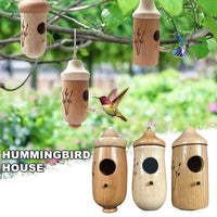 Thumbnail for HumPod - Wooden Hummingbird House