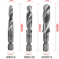 Thumbnail for 6Pcs Tap Drill Bits