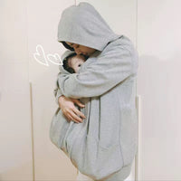 Thumbnail for MommaPouch - Detachable Kangaroo Maternity Winter Hoodie