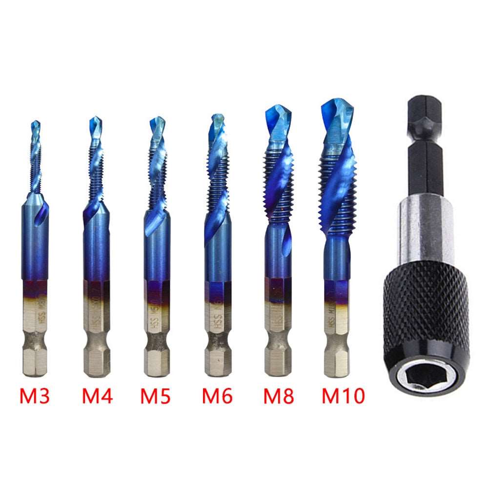 6Pcs Tap Drill Bits