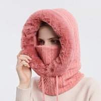 Thumbnail for Winter Fur Cap Mask Set