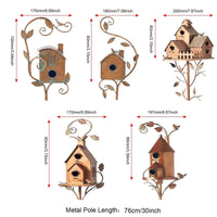 Thumbnail for Attractive Birdhouse Garden Stake