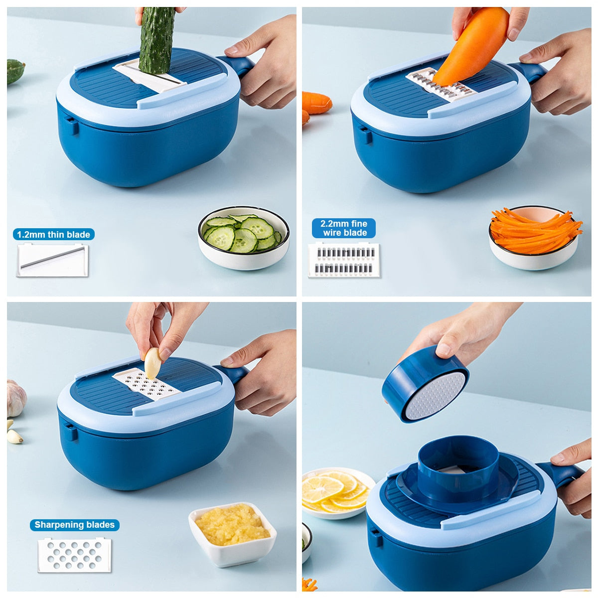 Multi-Functional Mandoline Slicer