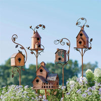 Thumbnail for Attractive Birdhouse Garden Stake