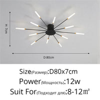 Thumbnail for Premium Nordic Styled Firework Shape Ceiling Light