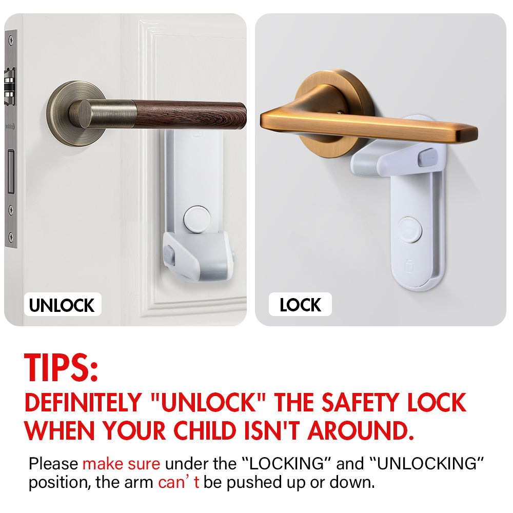 Baby Proofing Door Handle Lock