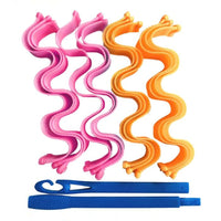 Thumbnail for CurlRoll - DIY Magic Hair Curler Heatless Hair Rollers Curlers