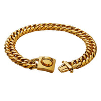Thumbnail for Gold Chain Dog Collar | Dog Collar | The Pets Beat